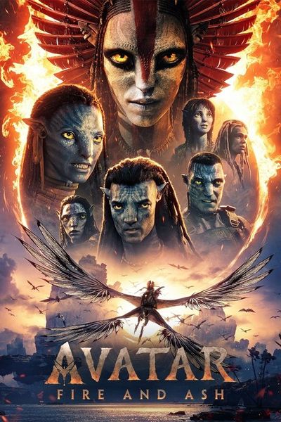 Avatar: Fire and Ash cover art