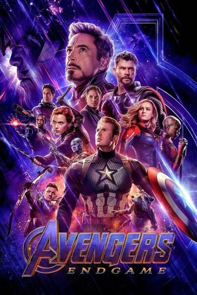 Avengers: Endgame cover art