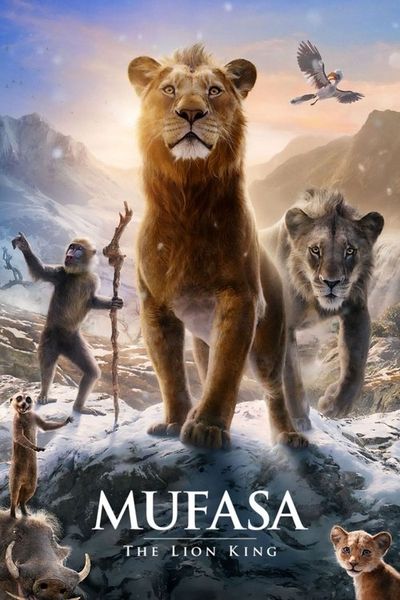 Mufasa: The Lion King cover art
