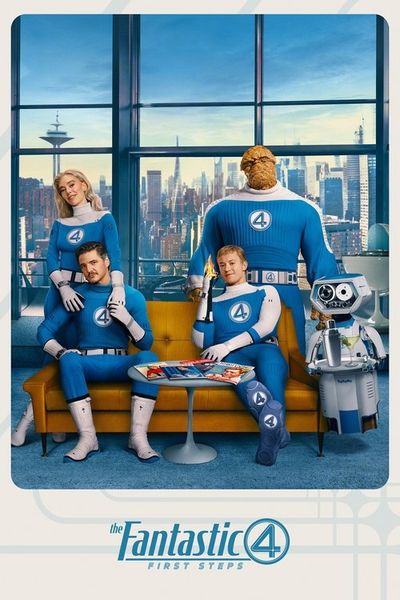 The Fantastic 4: First Steps cover art