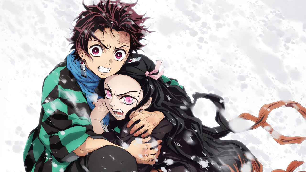 Tanjiro and Nezuko: the brother, and the sister he's fighting for.