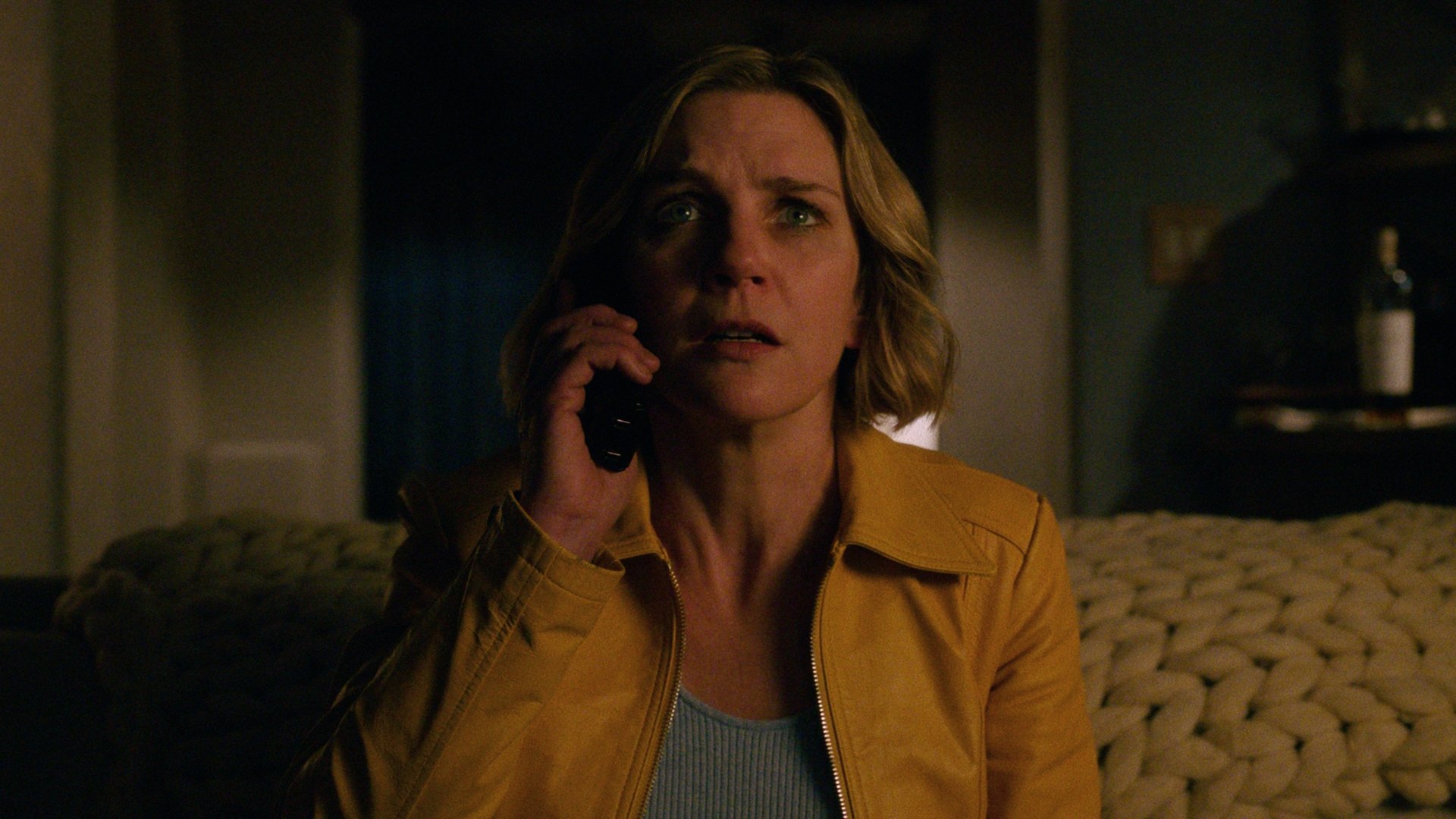 Carol Sturka (Rhea Seehorn), on the phone.