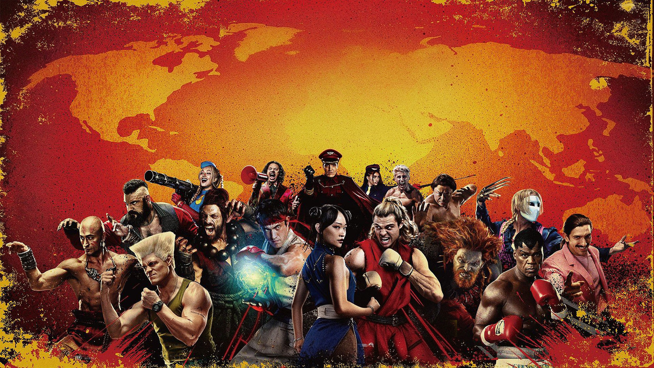 The roster. Dhalsim, second from the left, stole the show.
